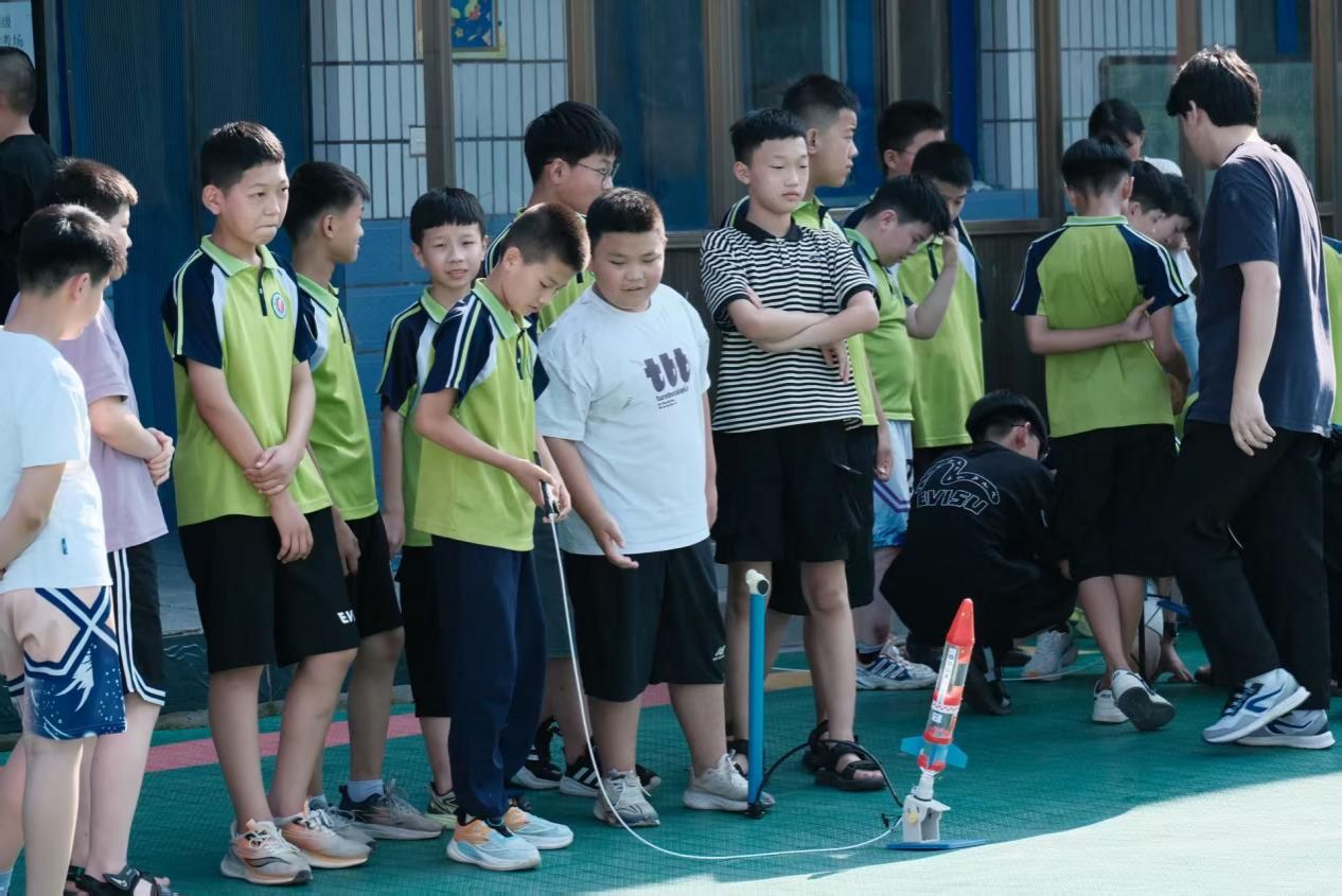 丰富了乡村小学暑期素质拓展金沙检测线